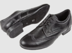 Diamant muške cipele za ballroom i latin plesove, lakirani oxford stil.